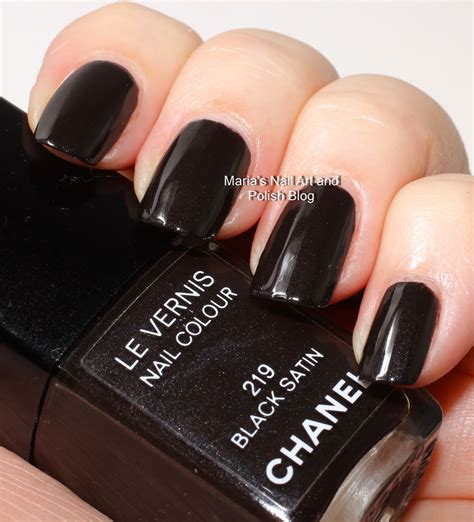 chanel black satin nail polish dupe|chanel nails color chart.